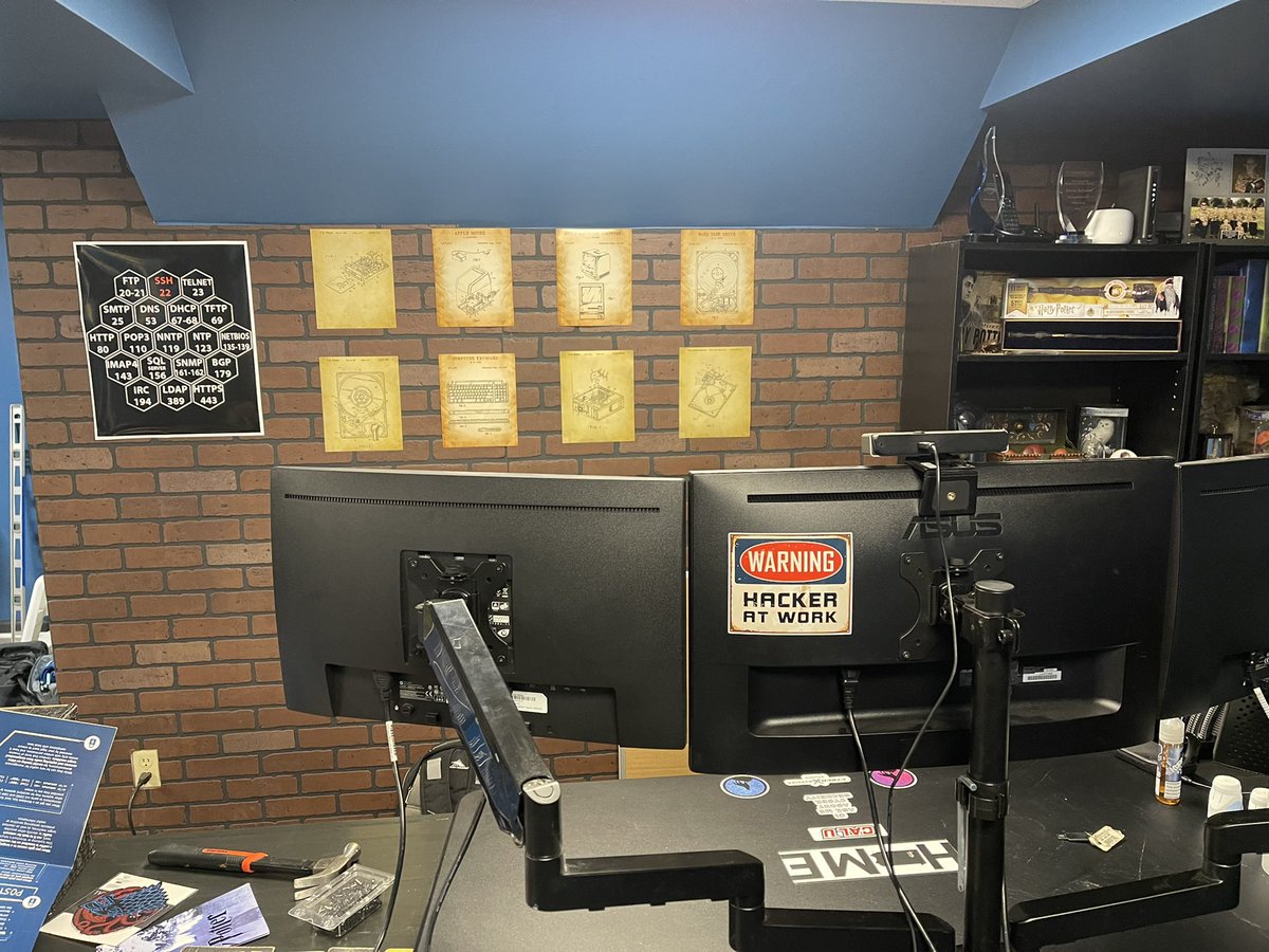 CyberWarriorSt1's tweet photo. To my fellow #CyberWarriors I am coming back this Friday for the first episode of #SecurityHappyHour since the move. Stay tuned for the guest list and time!
#ImBack #CyberWarriorStudios #BuildTheTable #Podcast #Cyber #CyberSecurity #InfoSec #BangBangPandaGang #SnackOil https://t.co/p4YWW6aWlT
