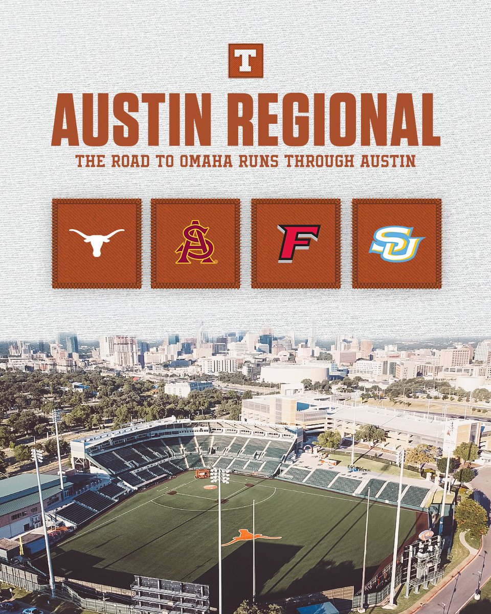 TexasBaseball's tweet photo. 𝗕𝗥𝗜𝗡𝗚 𝗜𝗧.

Your Horns are the #2️⃣ national seed.

Let’s go. #HookEm https://t.co/f1BYCfgWFc