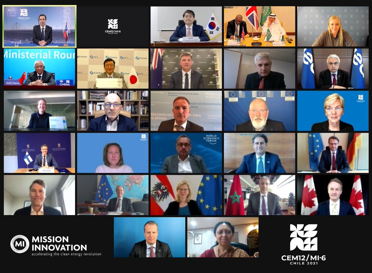 Mission Innovation brings the public and private sectors together to develop clean technologies.

🇨🇦 more than doubled our investments in clean energy RD&amp;D since 2015.

And today we all doubled down on renewables and hydrogen.

This is how we get to net-zero. 🇨🇦