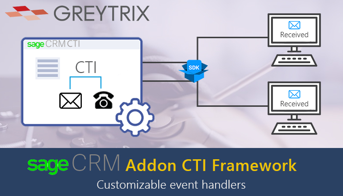 greytrix's tweet photo. Get the most flexible options on choice of #TelephonyProvider, CTI environments and #Configuration of #Business processes through #SageCRMCTIFramework. Explore now: https://t.co/EjQ9Ez23PC
#SageCRM #LeadGeneration #Customization #Protocols #Technology #TelephonyIntegration #CRM https://t.co/JP6Y9ro9Xr
