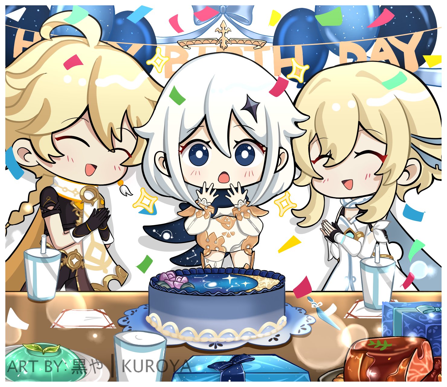 Descobrir 68+ imagem genshin happy birthday - br.thptnganamst.edu.vn