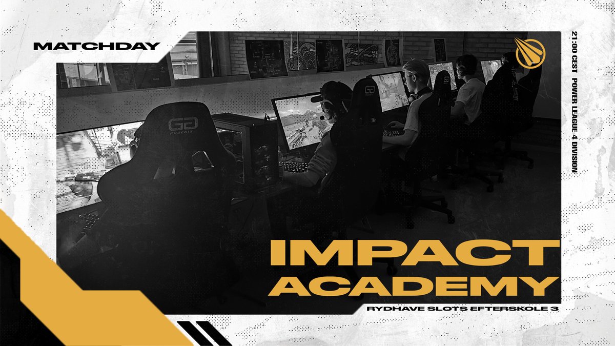 XIESPORTGG's tweet image. MATCHDAY IN POWER LEAGUE!
Our Academy boys need to play for some important points tonight! #ReadyForImpact!

🆚Rydhave Slots Efterskole 3
🕓21:00 CEST
📺twitch.tv/Impactesporttv

🕵️‍♂️@EkkeCS 
🕵️‍♂️@ZQ1nt 
🕵️‍♂️@Rau1g_csgo 
🕵️‍♂️@lallecs 
🕵️‍♂️@Sn4x7 
Coach: @Malone_CS