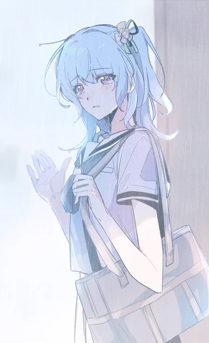 雨宿り 