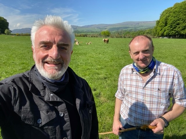 TommySheppard's tweet image. Privilege to meet former @NFUStweets president @Jimdargill. Jim's a passionate advocate for Scotland's beef farmers, pointing out for centuries their industry's been sustainable &amp;amp; #CarbonNeutral. If we're going to eat red meat, this is how it should be produced #MeatWithIntegrity