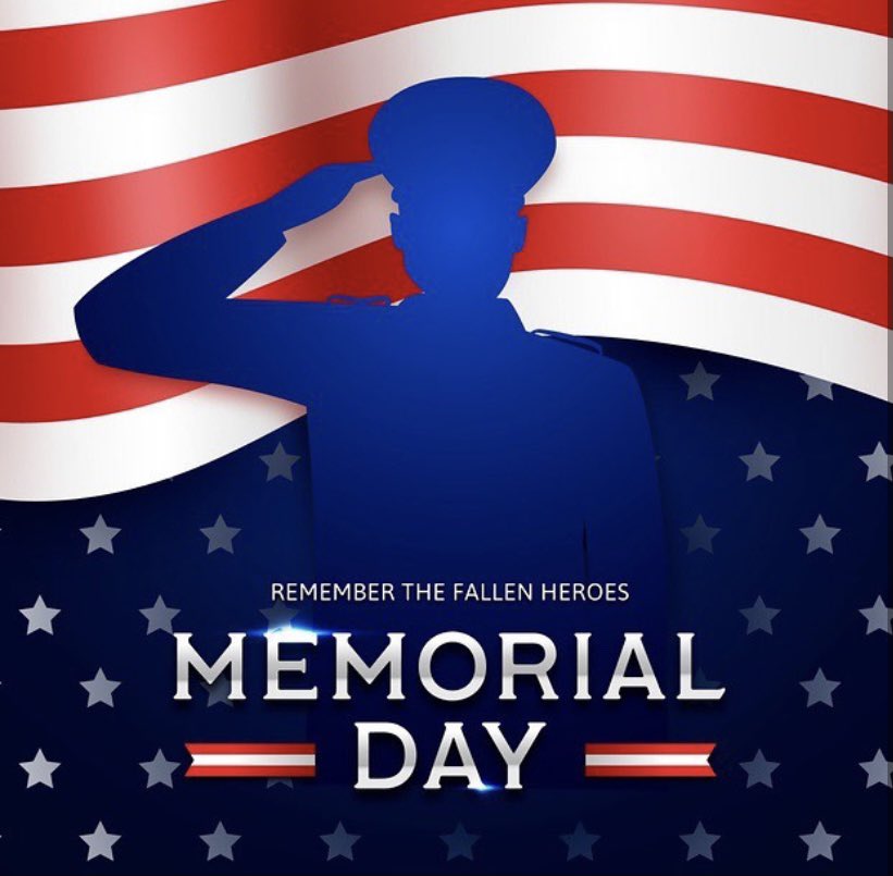 Today, we honor and remember the brave men and women who made the ultimate sacrifice in service to our country. #MemorialDay #MemorialDay2021 #GodBlessAmerica #America