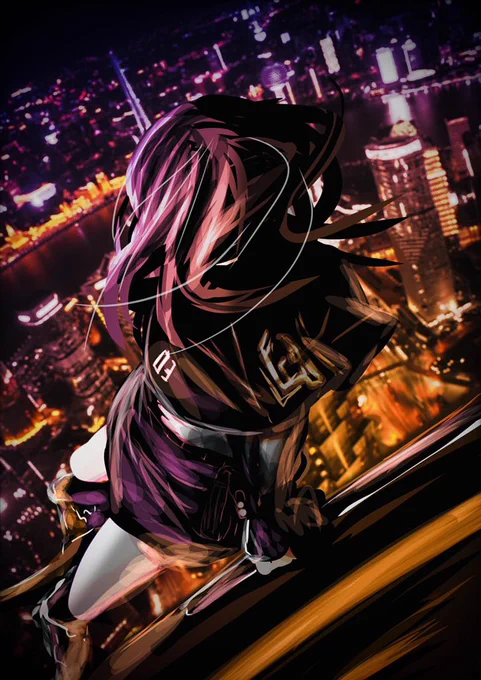 #見た人も何か無言で夜をあげる 