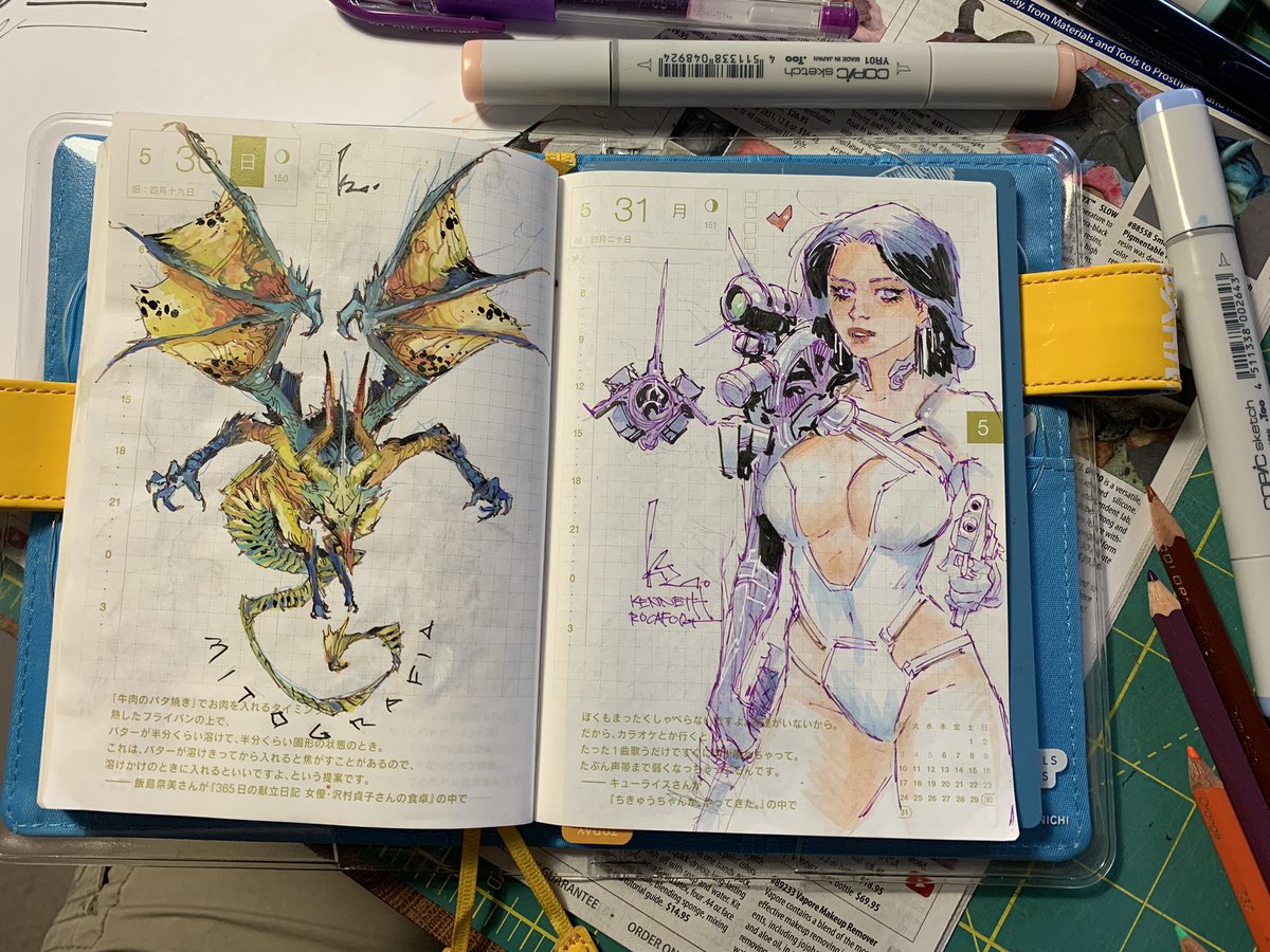 Kenneth Rocafort (@mitografia) on Twitter photo Sketch 5.31 Sketch 5.31