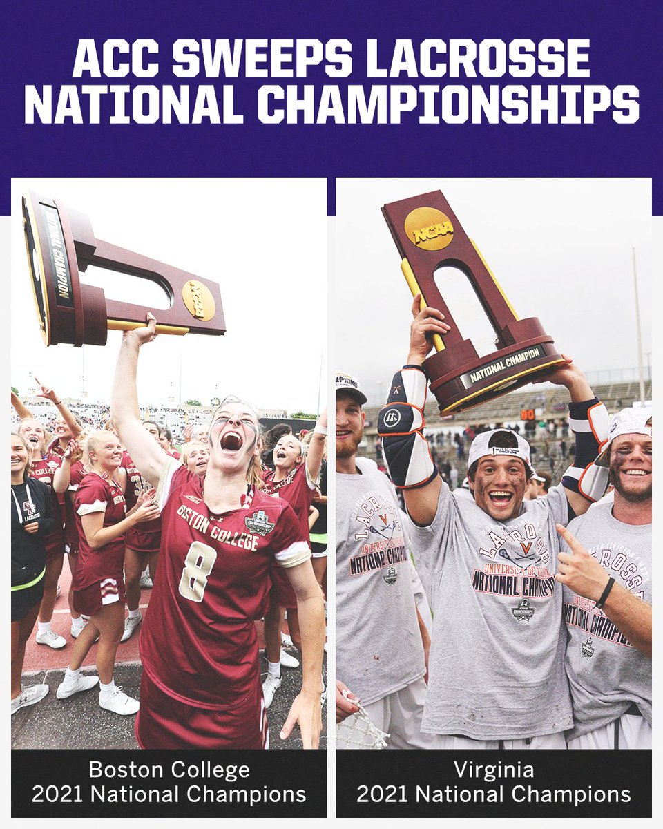 🏆 @BCWlax
🏆 @UVAMensLAX

WE ARE THE CHAMPIONS!