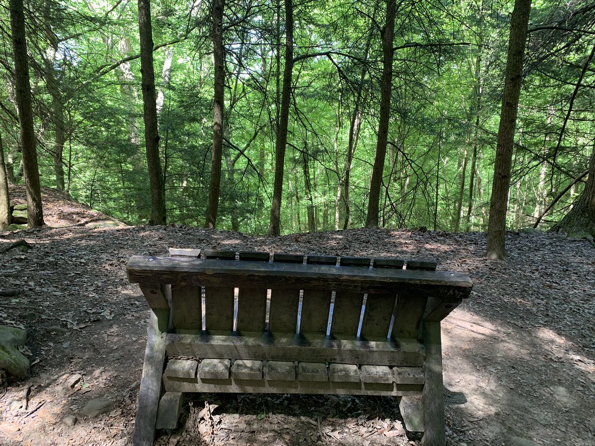 PicturesBench's tweet photo. Beautiful views at the #Cuyahoga #Nationalpark in Ohio! @MyFaveBench @Jubilee_View12  #benchfan https://t.co/yufZewz4v4
