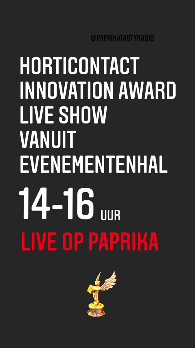 Luiken in Yp. Mei was goed voor stappenteller-record sinds nov 2019. Vanmiddag komt Paprika live vanuit de Evenementenhal ivm bekendmaking HortiContact #InnovationAward <a href="/HortiContact/">HortiContact</a> zin in! <a href="/PaprikaNL/">Hortibiz Newsradio</a>