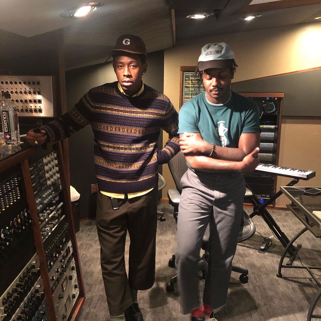 Tyler, The Creator no estúdio com os Neptunes