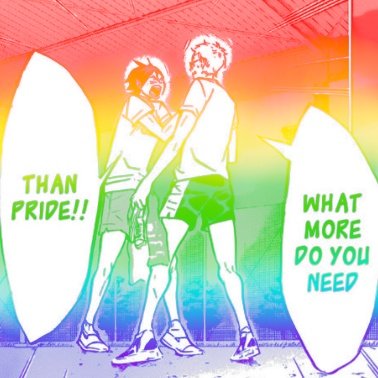 thatyamakun3's tweet image. happy pride month to them