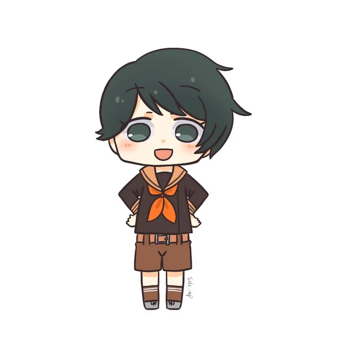 今日も一日頑張ってこ 