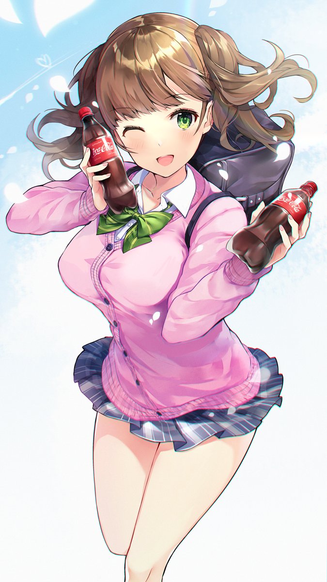 「💙🤍💙
#古賀ちゃんといっしょ 」|ぷきゅのすけ/絵師100人展参加いたします！のイラスト