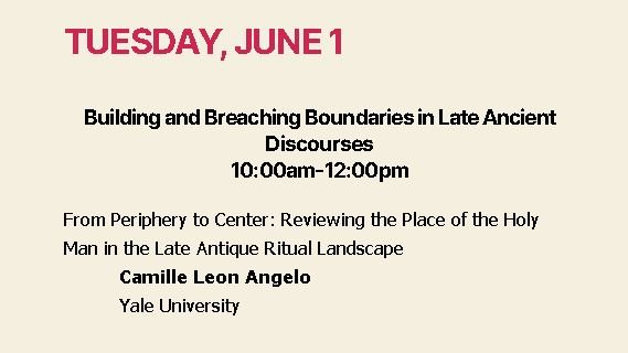 CamilleLAngelo's tweet photo. Tomorrow, I'll be presenting a paper at the sublime @GlobalLateAntiq conference alongside some of my very fave colleagues @cjrice91 @saramisgen @DoerflerMaria, and Julia Nations-Quiroz. #TCGLA
Program and free registration info here: https://t.co/AAsKeSuFb2 https://t.co/4M650IGljk