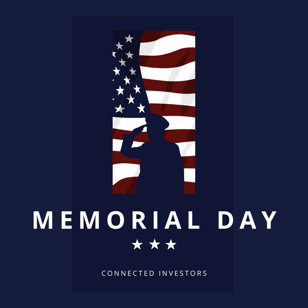 “We don’t know them all, but we owe them all.”

Hoping you &amp; your family has a wonderful long weekend as we all remember those who paid the ultimate sacrifice for us and our country.

From ours to yours, Happy Memorial Day!