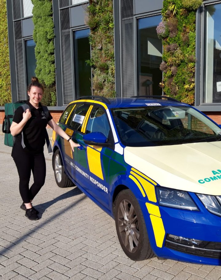 Leicester University Community First Responders tweet media