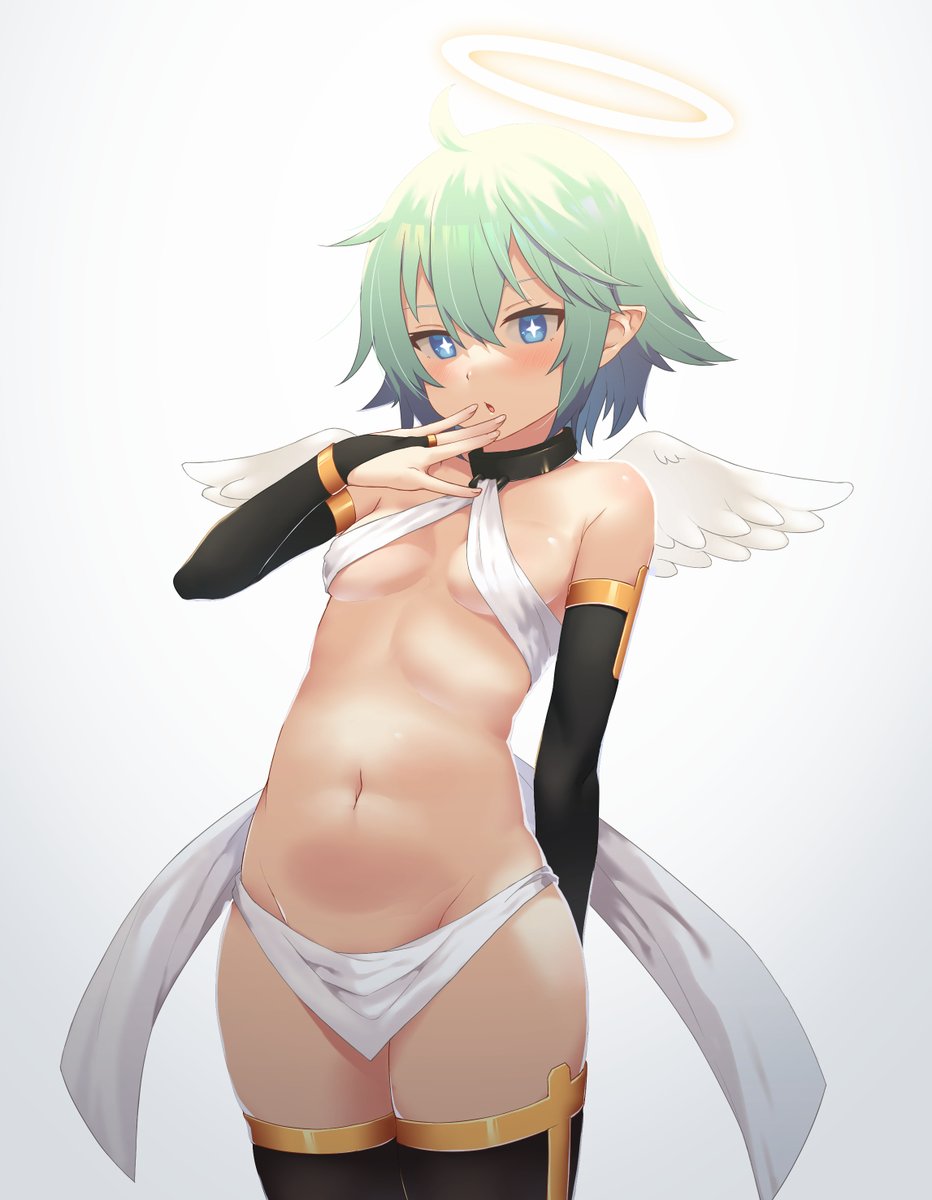 「ウチの天使ちゃんをみて 」|🈚のイラスト