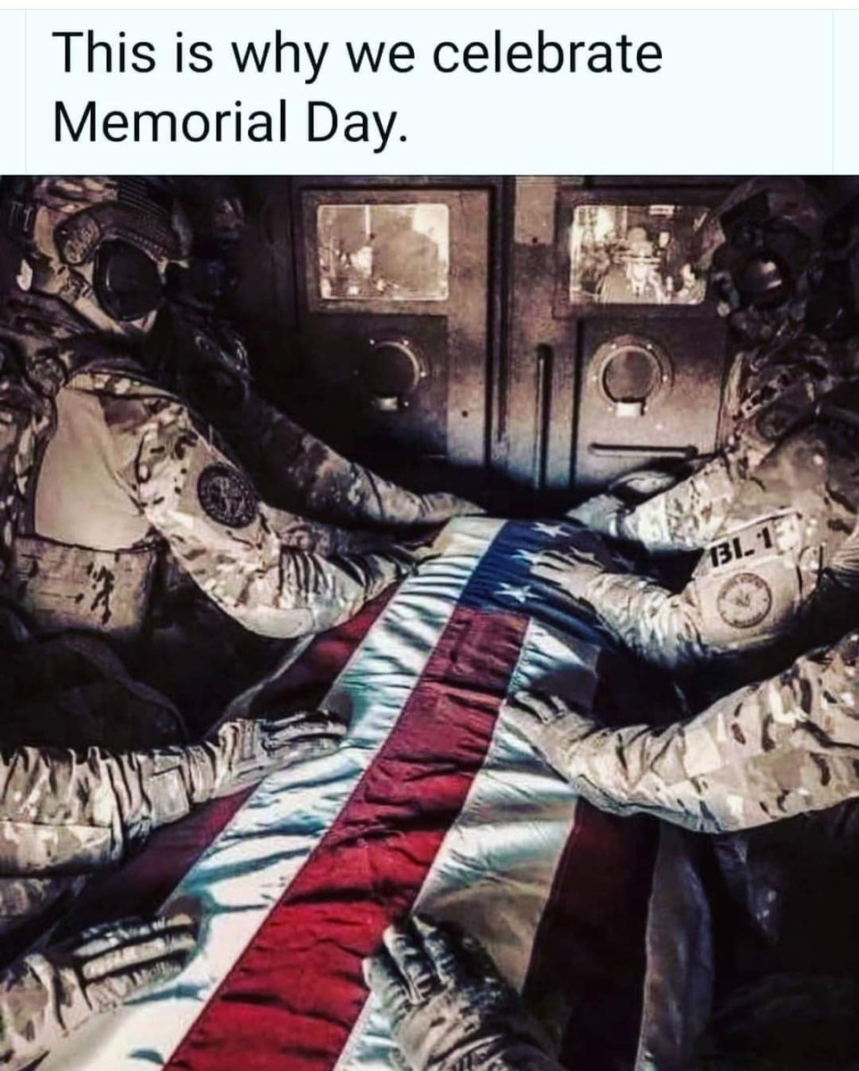 This is what Memorial Day is all about - those that didn't come home.  At some point today, please remember those that won't ever see their parents, spouses, children, family or friends ever again.  They gave the ultimate sacrife &amp; should be honored today &amp; everyday #NeverForget