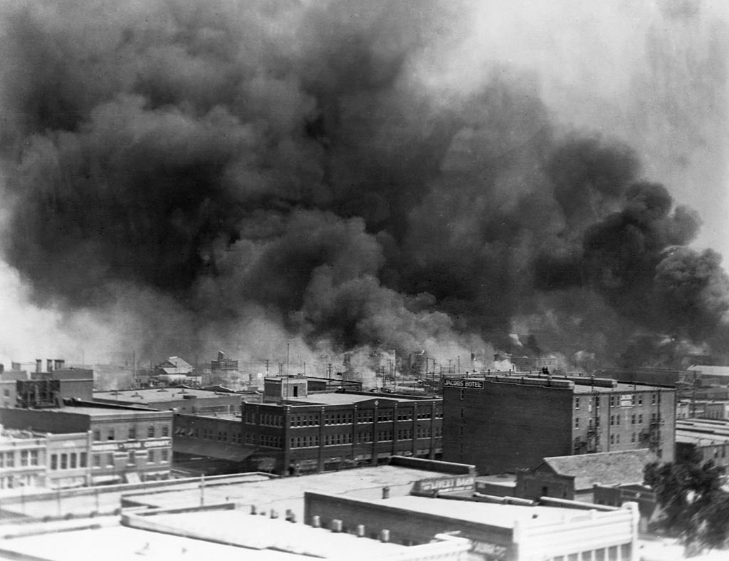 yourrightscamp's tweet photo. May 31, 2021, marks 100 years since the beginning of what is arguably the largest single episode of anti-Black violence in U.S. history—the Tulsa Race Massacre. https://t.co/QBepEKxs7p