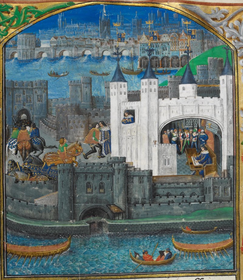 Here's a 15th-century view of the Tower of London and London Bridge for #LondonHistoryDay 

And check out our blogpost for views of medieval St Paul's Cathedral, Westminster Abbey and other famous landmarks.

blogs.bl.uk/digitisedmanus…
