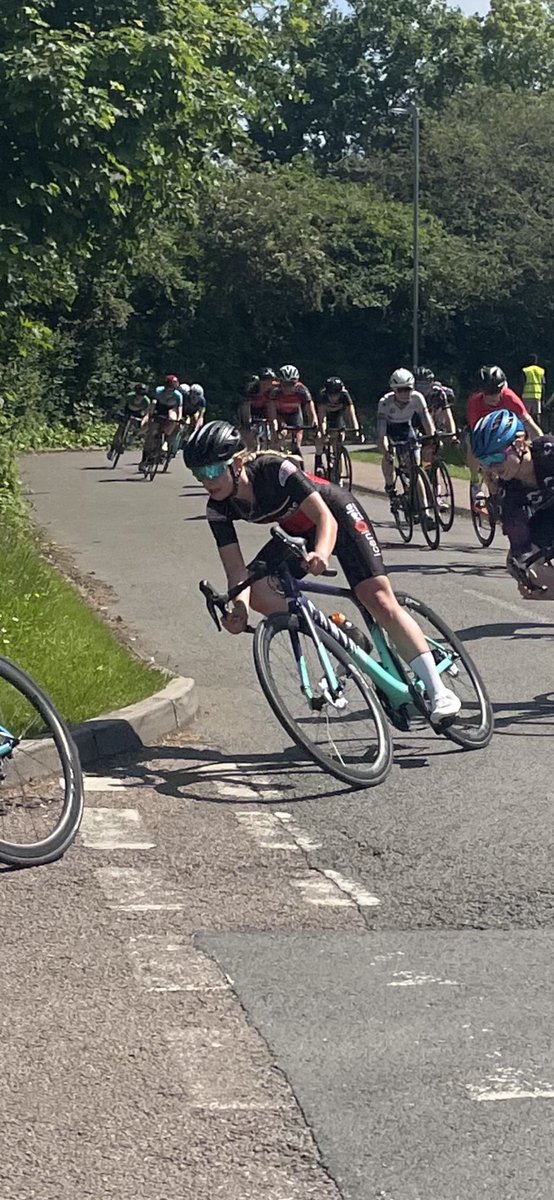 RutterfordMini's tweet photo. Sooooo proud of Mia, first National U16 road race for her today at Loughborough University. She had a blinder of a race finishing 6th out of a field of 68!! #Amazing #thisgirlcan #superstrong#onedeterminedgirl ❤️❤️🚴🏻‍♀️🚴🏻‍♀️🌟🌟👏👏 https://t.co/b3mx2l0O9i