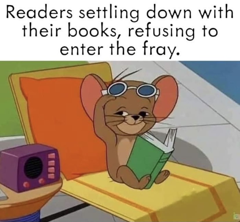 BookSweeps's tweet photo. This has been me all weekend. Happy #MemorialDay, book lovers! ☀️
#SummerReading #ReadandRelax #PoolsideReading #BookishLife #ReaderMemes https://t.co/BI7mE6mElX