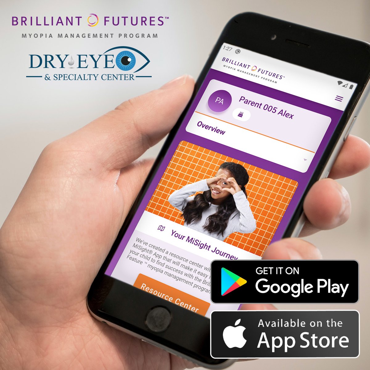 We are proud to have partnered with @CooperVision new MiSight - Brilliant Futures Myopia Management program! 

bit.ly/3v6LzxE

#dryeye #myopia #brilliantfutures #coopervision #misight #contacts #sclerallens #optometry #eyecare #eyehealth