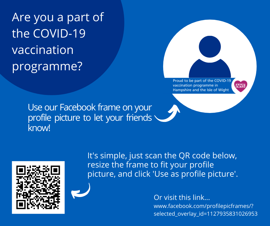 Solentnhstrust Do You Work Or Volunteer At One Of The Hampshire And Isle Of Wight Vaccination Centres Let Your Friends Know You Are Proud To Be A Part Of The