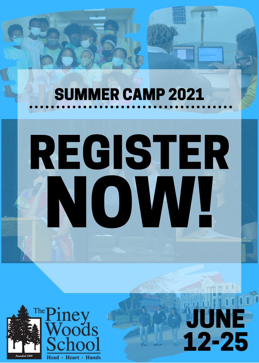 PWS1909's tweet photo. Registration is still open for our two-week residential summer session. Don't miss our Summer Adventure Camp, providing an engaging experience for every child. Find your adventure today at Piney Woods Adventure Camp! https://t.co/YPThKgkpU8 #pineywoods #PWS #PWSSC #summercamp https://t.co/trsv7nzdJa