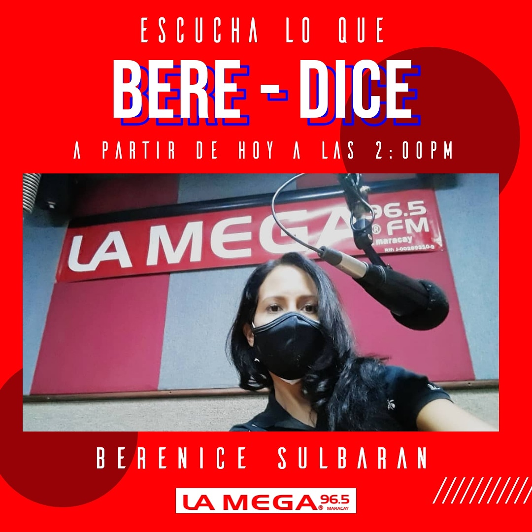 En minutos se estrena el programa #BereDice por La Mega... con Berenice Sulbarán.
👇👇👇
instagram.com/p/CPi73j9nIxV/…