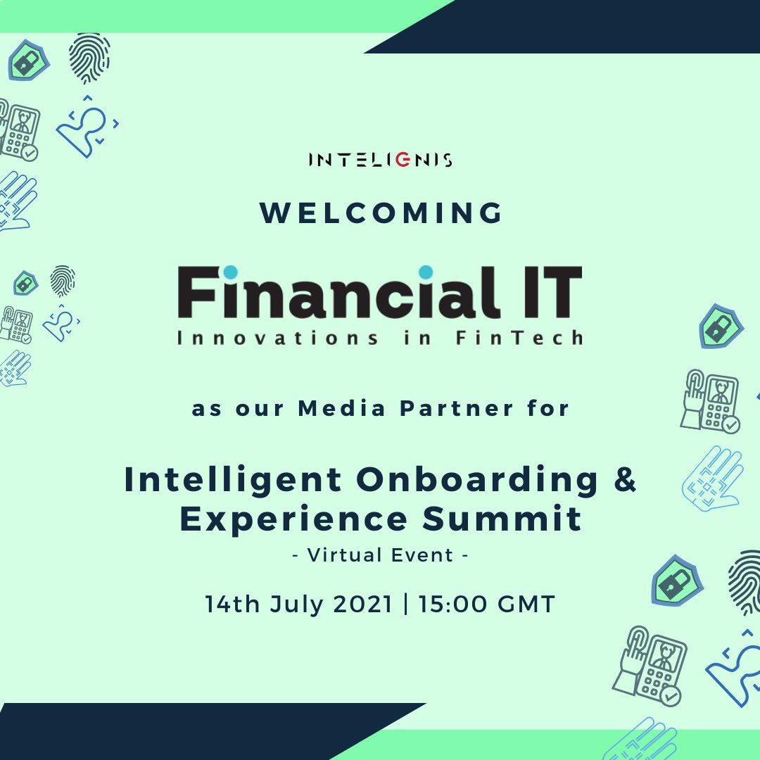 confxglobal's tweet photo. We are proud to welcome @financialit_net as media partner for our upcoming event :
Intelligent Onboarding And Experience Summit
(Virtual Event)
14th July 2021 | 15:00 GMT

Register today for free at : https://t.co/uV2SU5eHm6
#IOES2021 #MediaPartners #VirtualEventExperts #AI https://t.co/sROLuzUe0B
