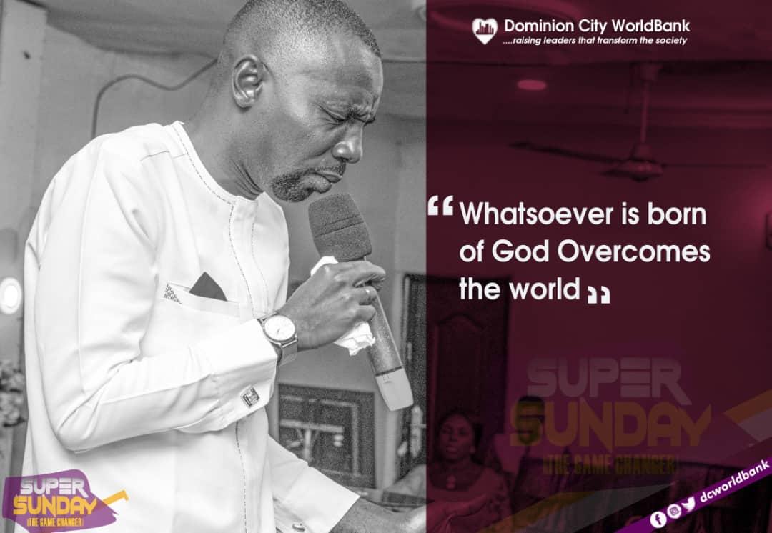 DCWorldBank's tweet photo. We are born of God!
We overcome the world!!
HALLELUJAH!!!
#DominionCityOwerri
#DominionCityWoldBank
#PstEmmaGbaruko
#FearNot https://t.co/xzDe75q0Rr