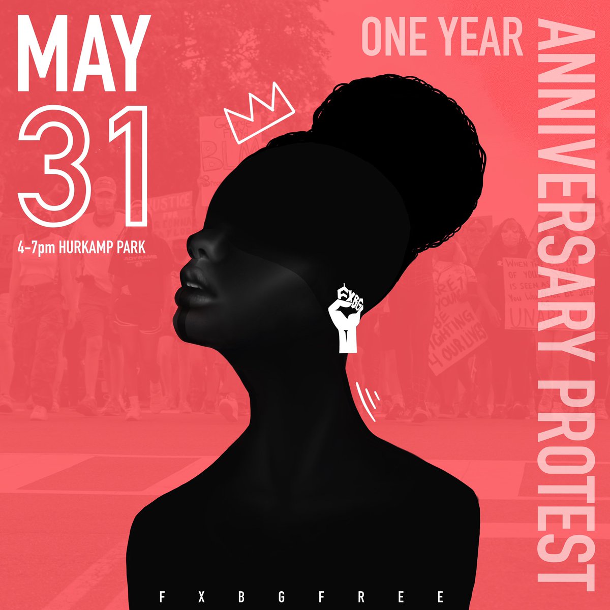 fredericksburg protest tweet media