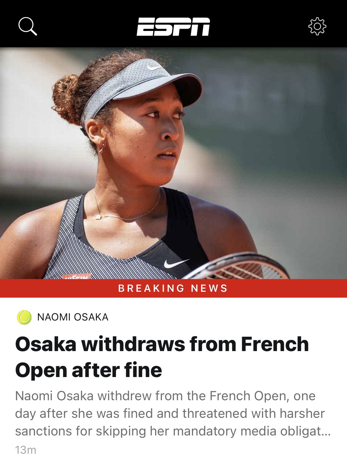 Pam Keith, Esq. on Twitter: "Who loses in this? Naomi, the French Open