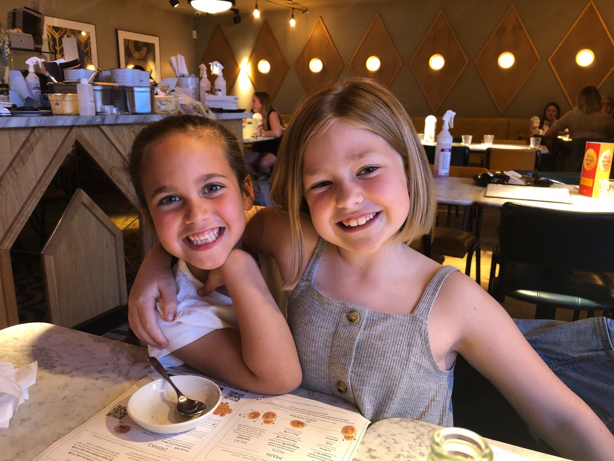 CocoClarkson's tweet photo. Me, Sis and the White sisters day out. Cruella then Pizza 🍕 #Cinema #Cruella #PizzaExpress #halfterm Thanks mummy 😊 @KidneyBean2011 @KellieMClarkson ❤️❤️❤️ https://t.co/sSVq8rglGA