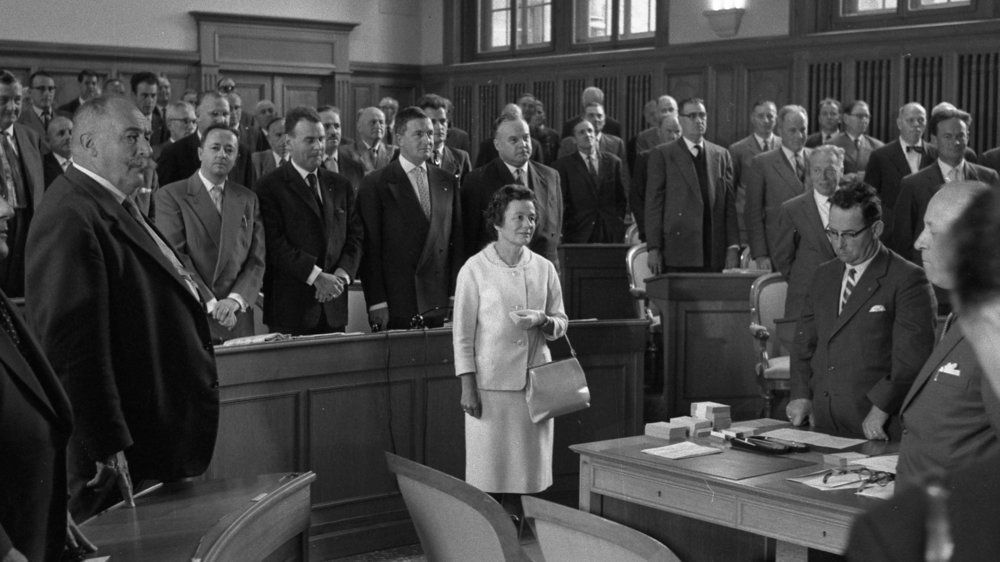 Oui, décidément, le Grand Conseil neuchâtelois a bien changé depuis l'élection de la première députée en Suisse! arcinfo.ch/articles/regio…