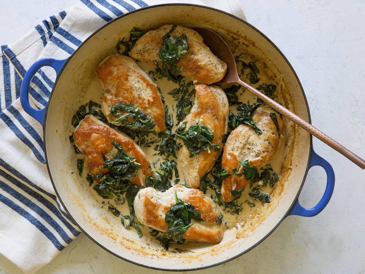 Which Sonoma-Cutrer Chardonnay would you pair with @emeals Skillet Chicken with Spinach Cream Sauce.  

bddy.me/3c3ch2n