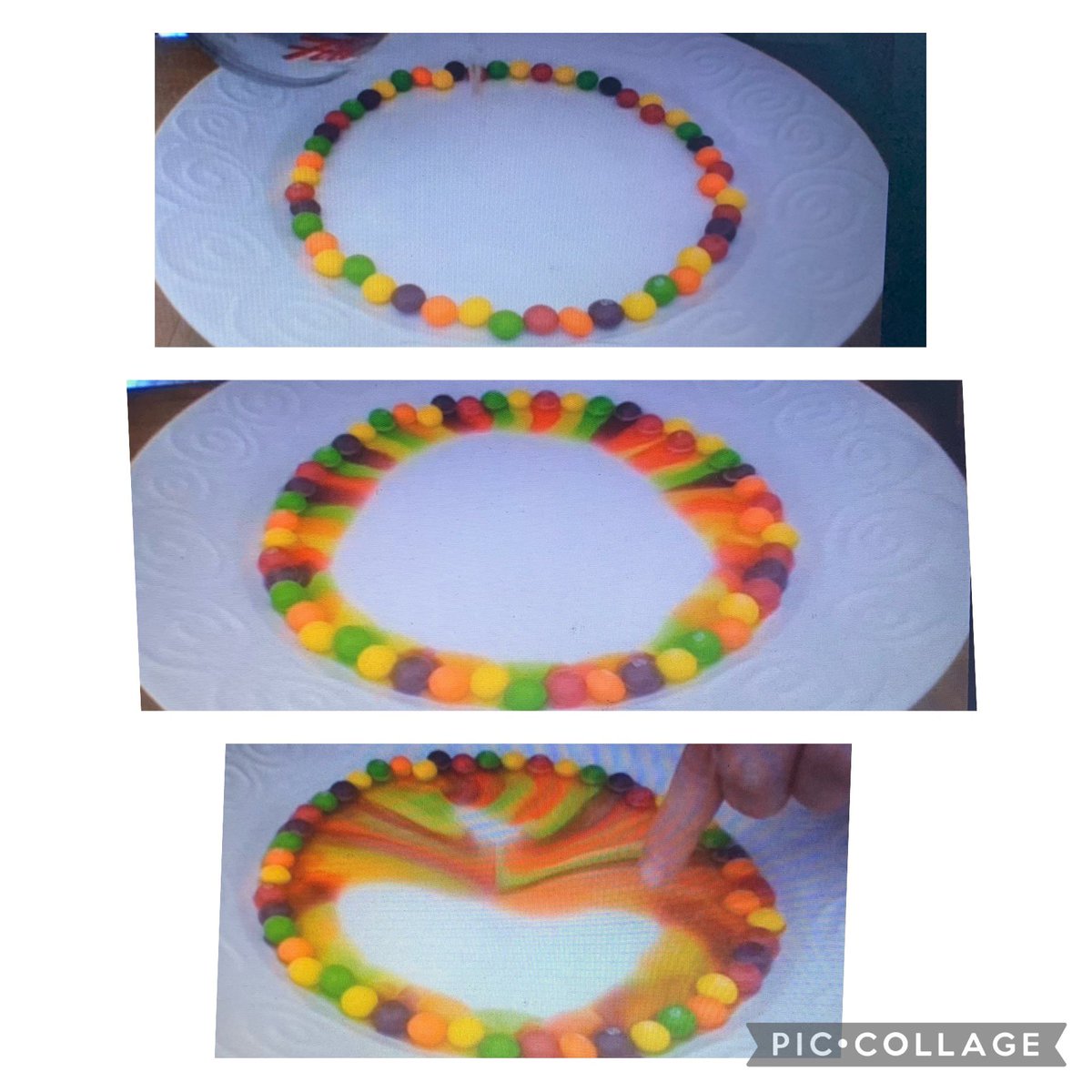 Larmstrong0's tweet photo. Letter ‘F’ is Favourite Colour Day for our ABC Countdown! We started with some colour mixing, made predictions with our Skittle Experiment and ended with a fun game of Eye Spy! @Tanya_payne03 @GoodfellowPS https://t.co/tWB0OWz60p