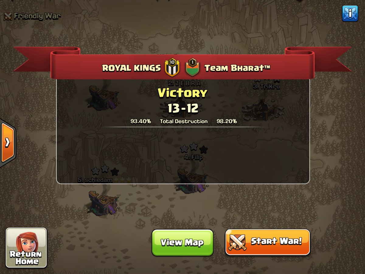 ROYALKINGS_CoC's tweet photo. Win in week 3 of @FrenchCup. Gg to @TeamBharat_ 
We’re 3 out of 3 in FCC!
#RoyalKingsOP https://t.co/ICzcapMI6V