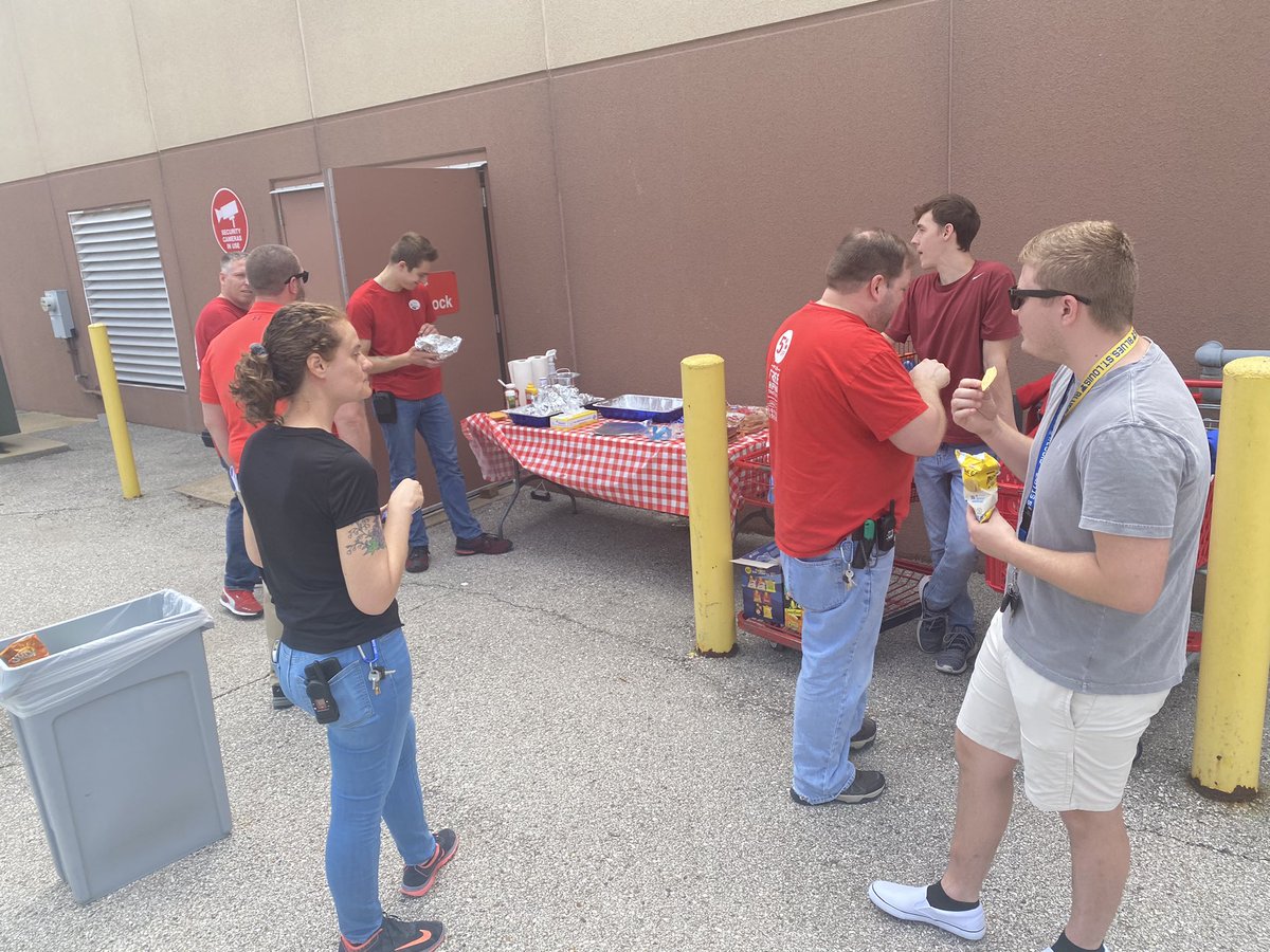 T2103 got to enjoy a BBQ today!  Thanks <a href="/JohnLenhart/">Johnny</a> for being our grill master.