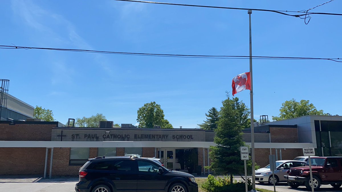 We keep in our prayers the 215 children whose remains were found at the site  of a former residential school in Kamloops, BC. We remain in solidarity with our Indigenous community. 🧡 #everychildmatters #215children