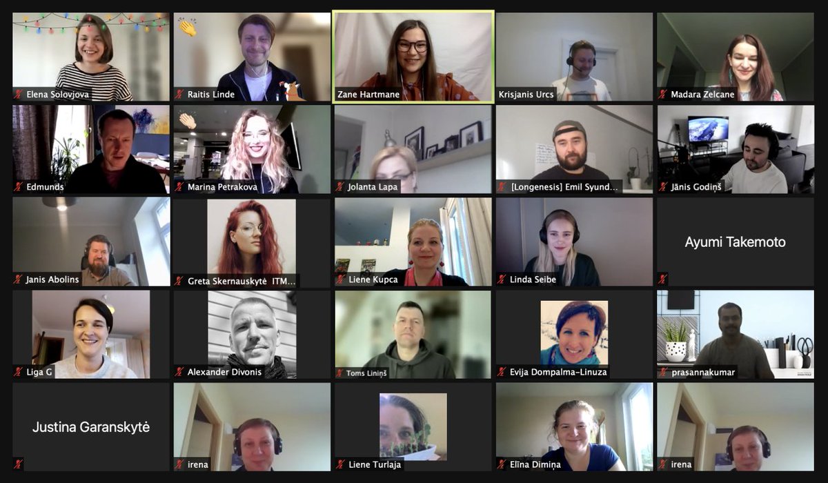 RigaUi's tweet photo. Thank you dear designers for participating in the last week’s meetup! 🌿 We were glad to see a diverse crowd of more than 45 participants from the USA, Lithuania, Germany, Japan, India, and Latvia united by the idea of making digital healthcare services human-centric. Onwards! https://t.co/8GJ2snnyF8