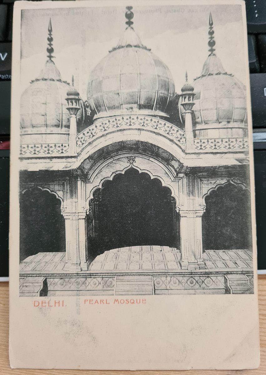 __Interfaith__'s tweet photo. For followers with an interest in #India, here is a #postcard of the #PearlMosque in #Delhi called the Moti Masjid, a white marble mosque inside the #RedFort complex dating from 659-1660. The #postcard could be over 100 years old!
#IFMPC #postcards #deltiology #MotiMasjid https://t.co/yvbmv2ziUb