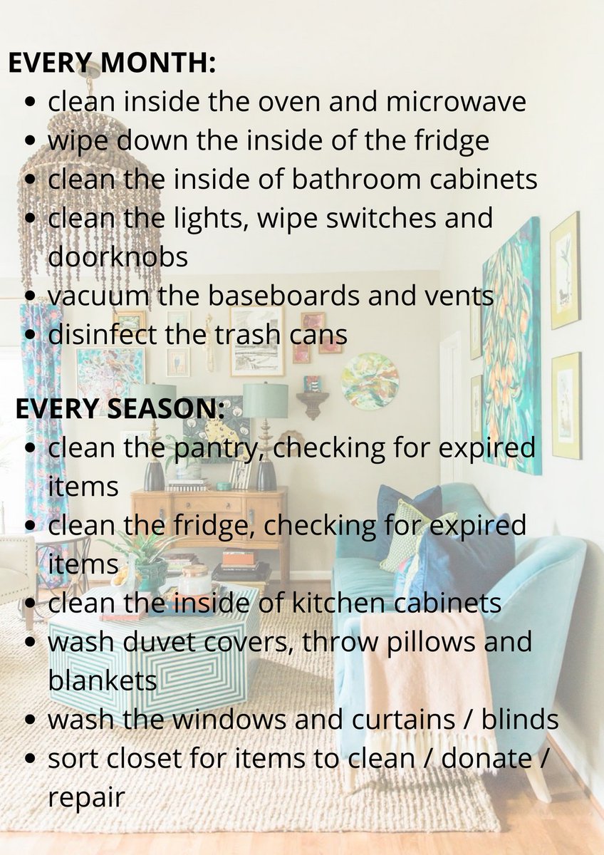 Keeping your house clean may seem like a daunting task but it doesn't need to be. Look at the checklist below for simple ways to maintain a clean house. 
#maidservice #housecleaning #cleaningservice #cleanhouse #indianapolis #deluxemaidindianapolis