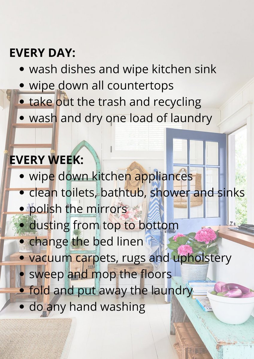 Deluxe_Maid's tweet photo. Keeping your house clean may seem like a daunting task but it doesn't need to be. Look at the checklist below for simple ways to maintain a clean house. 
#maidservice #housecleaning #cleaningservice #cleanhouse #indianapolis #deluxemaidindianapolis https://t.co/p656G48nAF