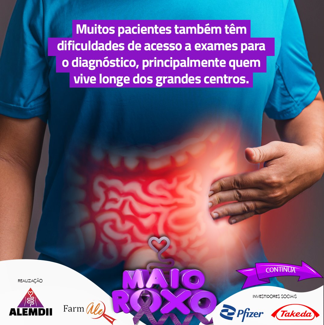 Julialeleco's tweet photo. 💜 SUA JORNADA IMPORTA!

#alemdii #farmale #maioroxoalemdii #somosalemdii #maioroxoalemdii2021 #suajornadaimporta #quebreosilencio #breakthesilence #doencadecrohn #retocoliteulcerativa #doençasinflamatoriasintestinais #diasmelhores https://t.co/o6zRn4Gi6T