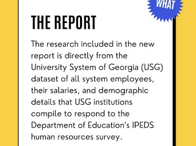 UCWGA3265's tweet photo. New Report Details How USG Job Cuts are Part of Existing Pattern of Whittling Down Georgia’s Public Education Workforce. #thread

Visit our website to read the full report. 

https://t.co/NNCfqiGstT https://t.co/8uu9LI80RH