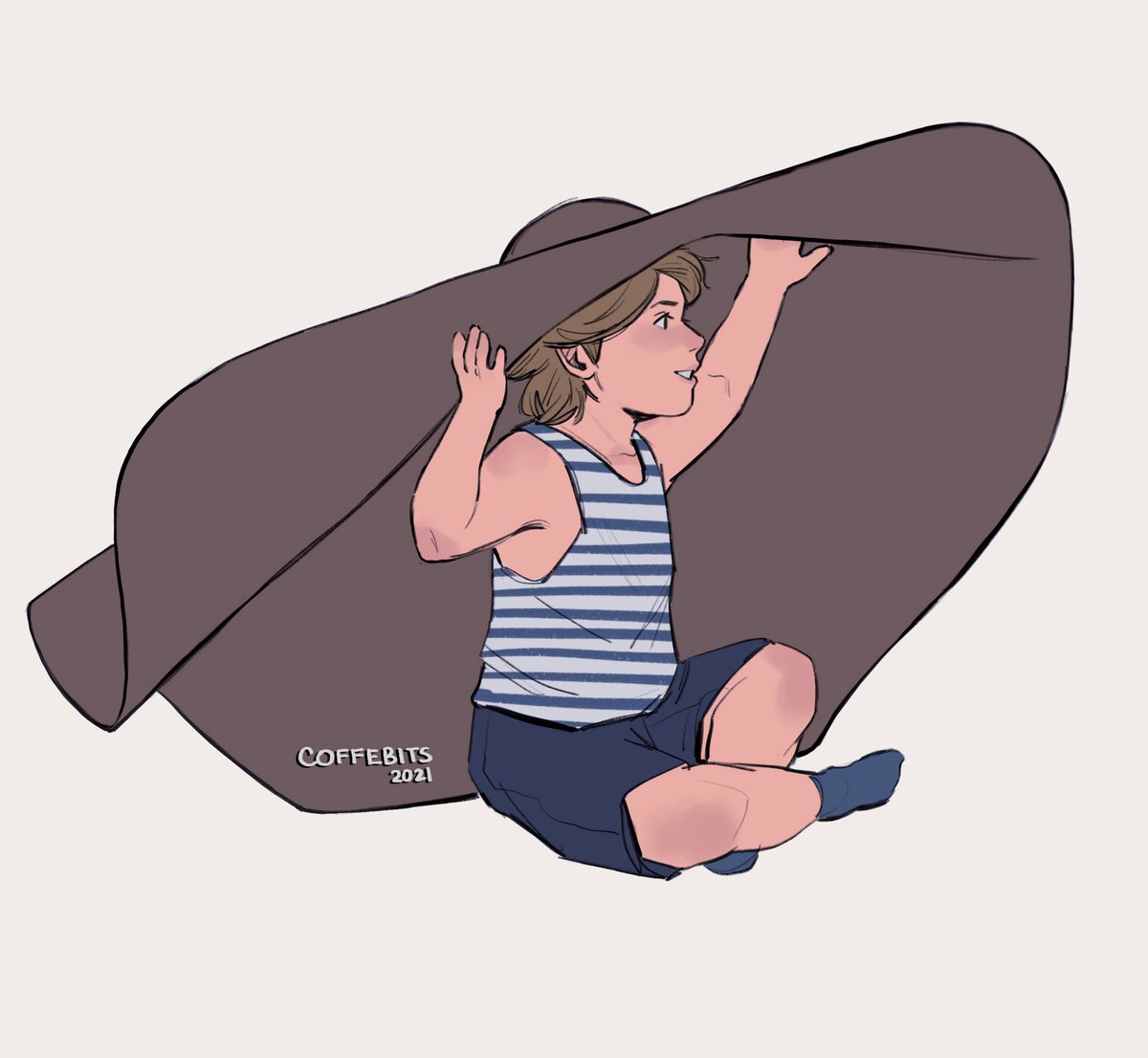 Lil Luke with a very big hat #lukeskywalker #StarWars #swau