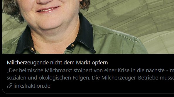 KaninskyKlaus's tweet photo. Ich dachte im ersten Moment "Milcherzeugende" wäre eine linke Wortneuschöpfung und genderkonform für Stillende Mütter. Das Genderzeug macht mich echt mürbe im Kopf. https://t.co/3WXJuyNb4t